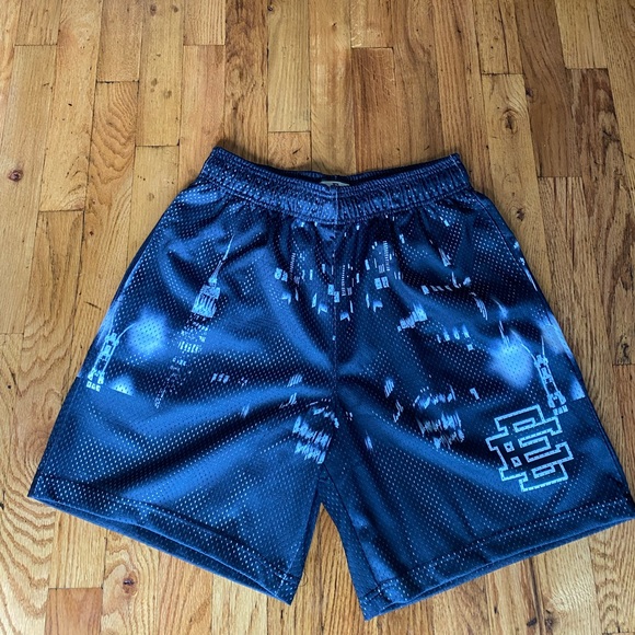 Eric Emmanuel Black Skyline shorts - Picture 1 of 6